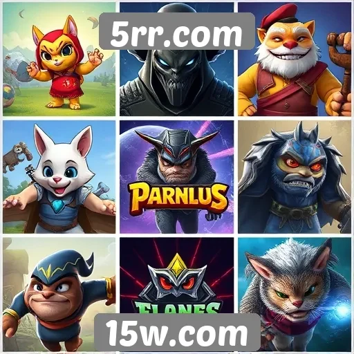 Comparação de jogos disponíveis no 5rr.com